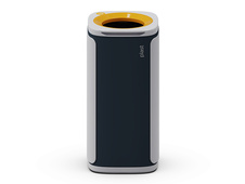 Odpadkový koš KOBRA WASTEE na plast - 60 L / žlutá