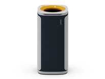 Odpadkový koš KOBRA WASTEE na plast - 60 L / žlutá