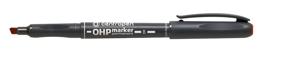 Popisovač Centropen Permanent 2638B - červený