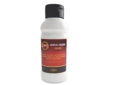 Akrylová barva 500 ml - bílá