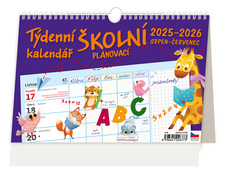 Kalendáře stolní Plánoací školní týdenní / S38