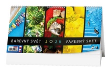 Kalendář stolní čtrnáctidení Barevný svět / BSDH
