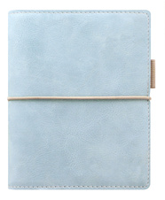 Diář Filofax Domino Soft - kapesní týdenní pastelová modrá