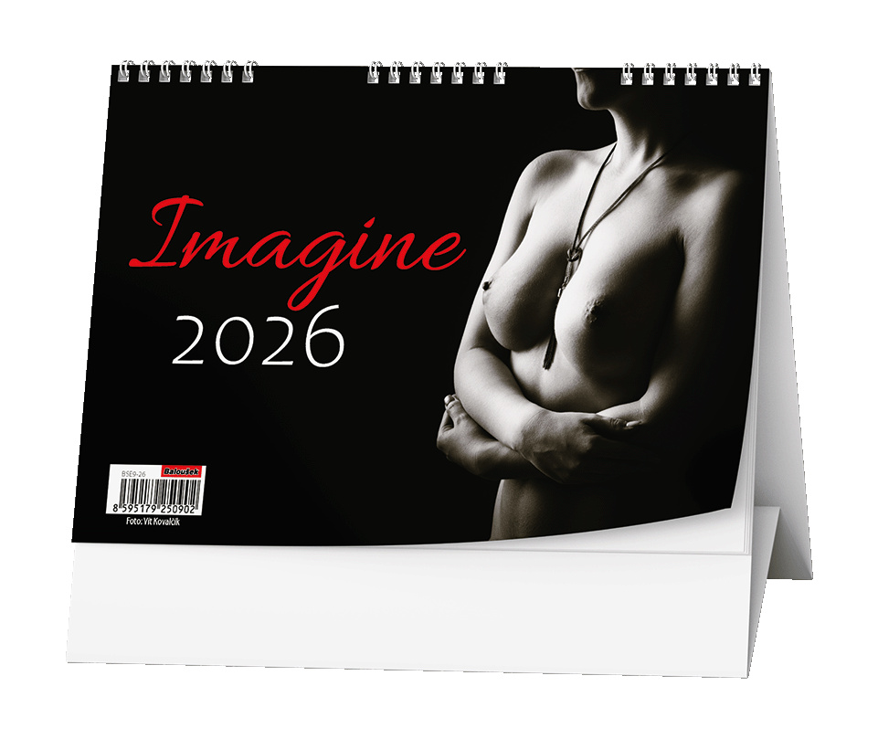 Kalendář stolní obrázkový Imagine / BSE9
