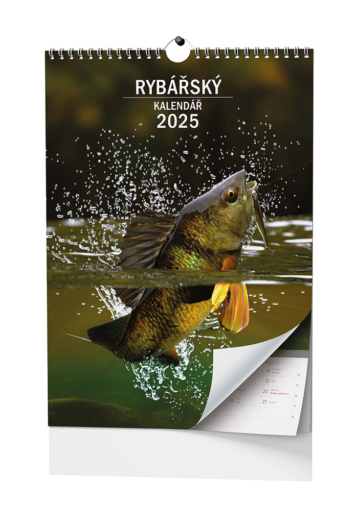 Kalendář nástěnný Rybářský / BNF4
