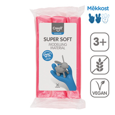 Modelovací hmota Creall Super soft - 500 g / růžová