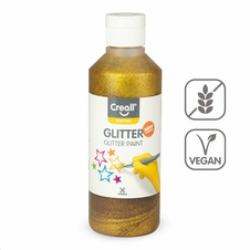 Barva Creall Glitter  - 250 ml / zlatá