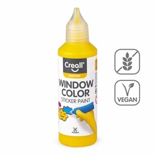 Barva na sklo Creall Widow Color - 80 ml / žlutá