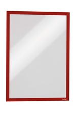 Kapsy Duraframe Magnetic A3 - červená / 5 ks