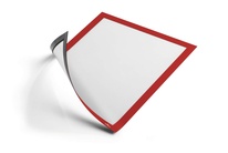 Kapsy Duraframe Magnetic A4  - červená / 5 ks