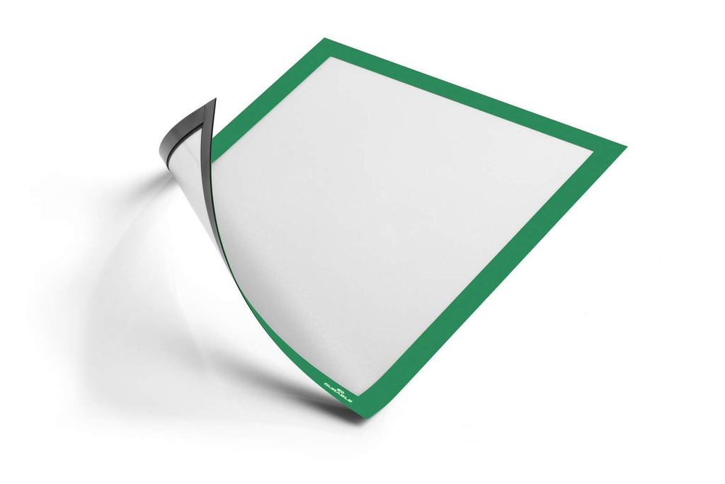 Kapsy Duraframe Magnetic A4  - zelená/ 5 ks