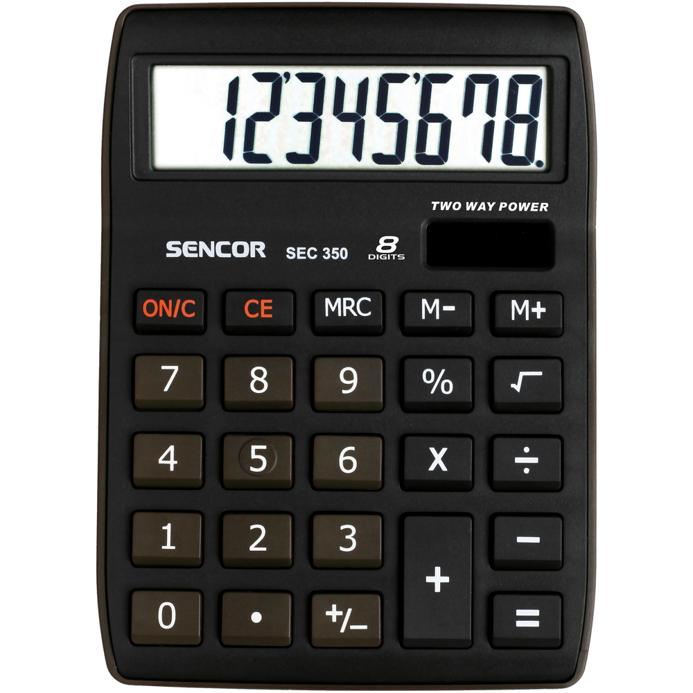 Kalkulačka Sencor - SEC 350 / displej 8 míst