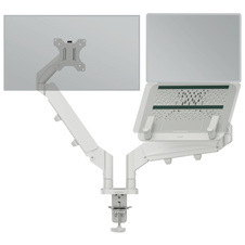 Ergonomické duální rameno Leitz Ergo pro monitor a notebook