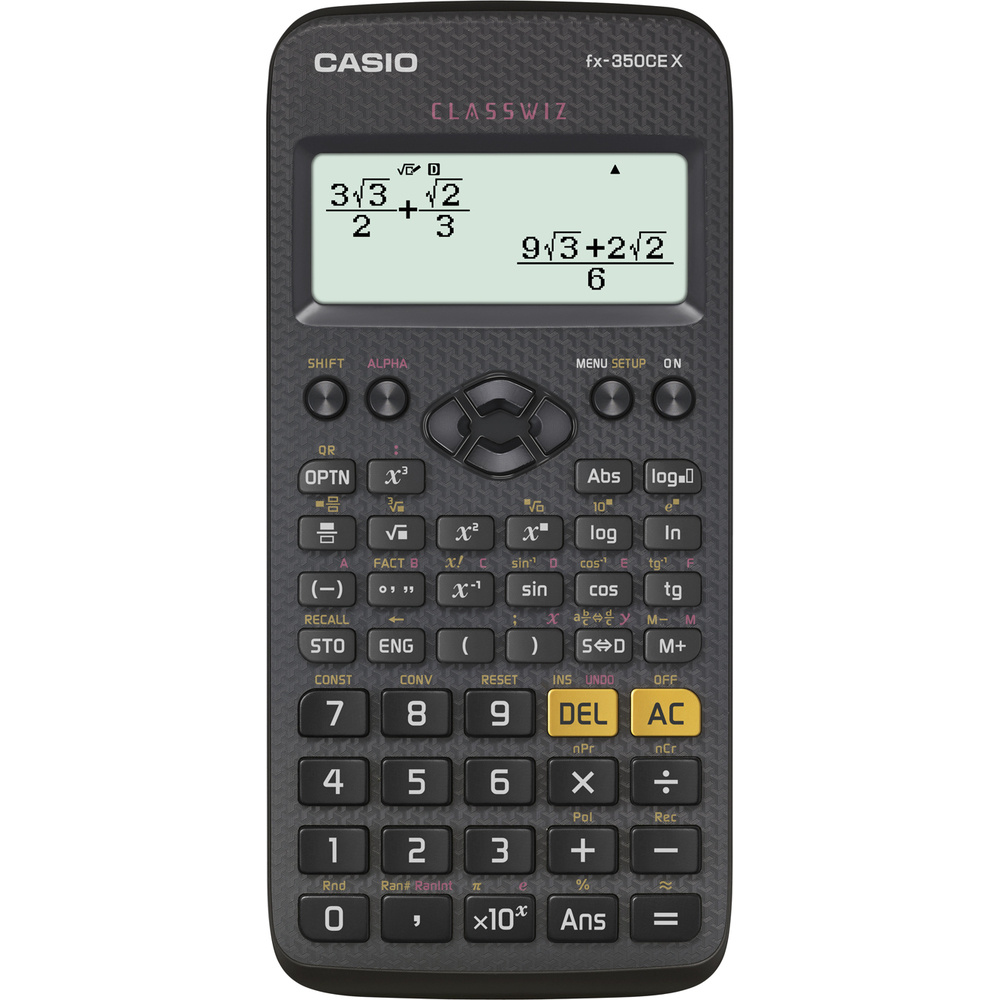Casio FX 350 CE X školní kalkulačka
