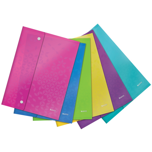 Spisové desky s drukem A4 WOW - 6 ks / barevný mix