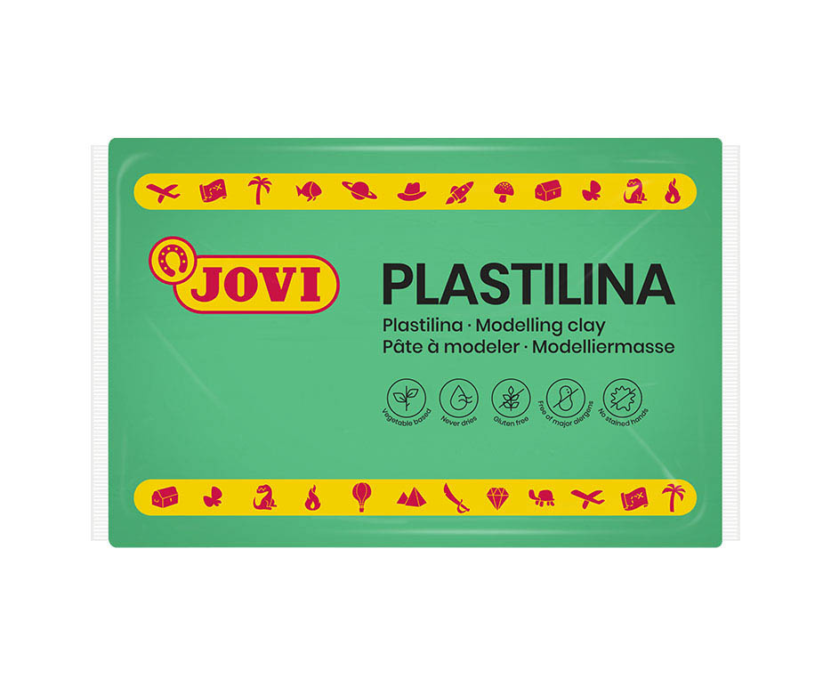 Plastelína JOVI - 350 g / zelená