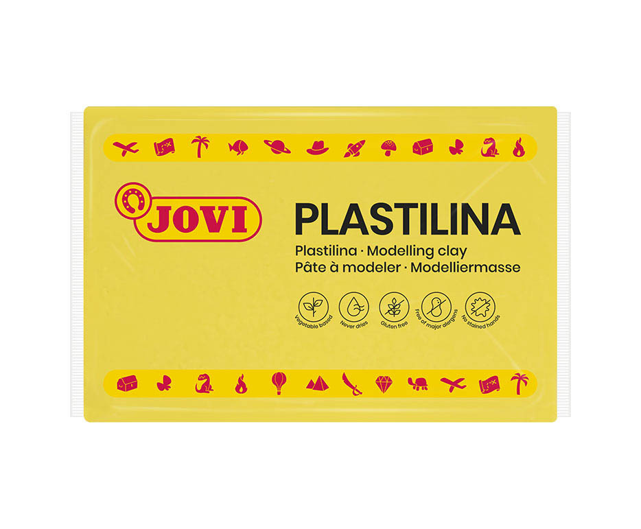 Plastelína JOVI - 350 g / žlutá