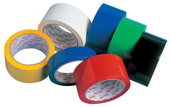 Balicí pásky barevné - 15 mm x 10 m / bílá