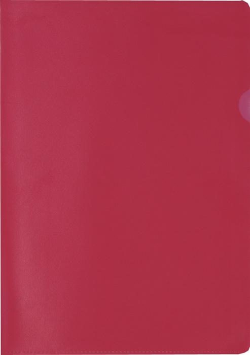 Zakládací obal A4 barevný - tvar L / červená / 100 ks