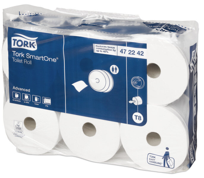 Tork Smart One toaletní papír 2-vrstvý 6ks