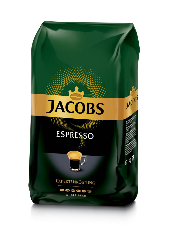 Káva Jacobs - Espresso / zrno / 1 kg