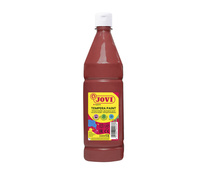 Tekuté temperové barvy JOVI v lahvi - 1000 ml / hnědá