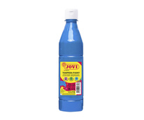 Tekuté temperové barvy JOVI v lahvi - 500 ml / sv.modrá