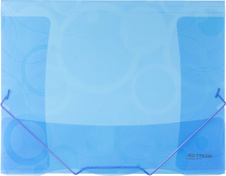 Spisové desky A4 s gumou NeoColori - modrá