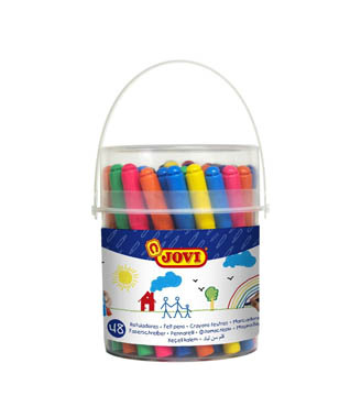 Popisovače JOVI Maxi - 48 ks / v kelímku