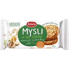 EMCO musli sušenky - oříškové / 60 g