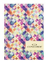 Kniha záznamní lepená Concorde - A6 / linka / 100 listů