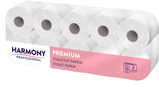Harmony Professional Premium toaletní papír 100% celulóza 2-vrstvý 10ks
