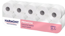 Papír toaletní Harmony Professional Premium 2-vrstvý / 10 ks