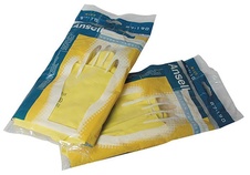 Gumové ochranné rukavice velikost M