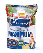 Flowers Maximum toaletní papír 2-vrstvý 6ks