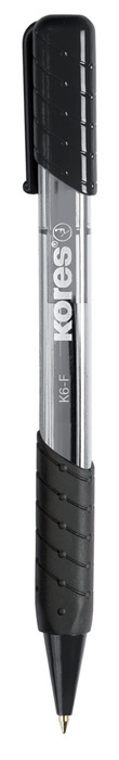 Kuličkové pero Kores K6-Pen - černá
