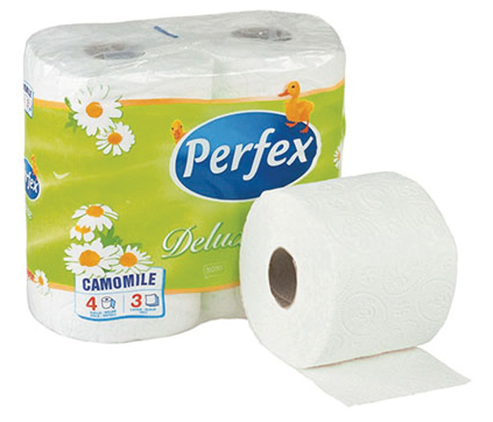 Perfex Deluxe toaletní papír s vůní heřmánku 3-vrstvý 1ks