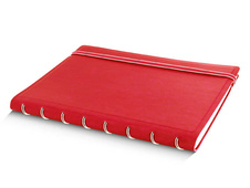 Poznámkový blok Filofax Notebook - A5 / červená