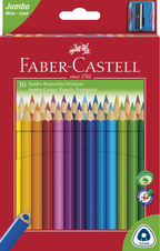 Pastelky Faber Castell Junior TRIANGULAR - 30 barev