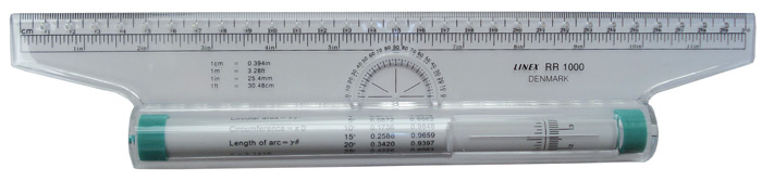 Linex 337010 pravítko valivé 30 cm