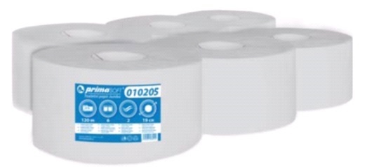 Toaletní papír Jumbo bílý - průměr 230 mm
