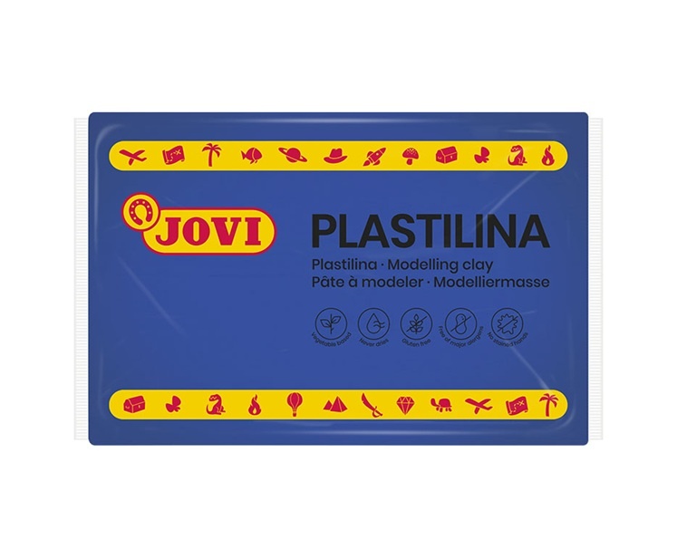 Plastelína JOVI - 350 g / tmavě modrá