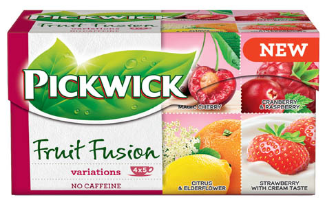 Čaj Pickwick ovocný - variace s třešní