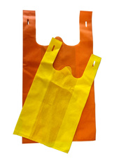 Tašky z netkané textilie - 25 x 45 cm / barevný mix