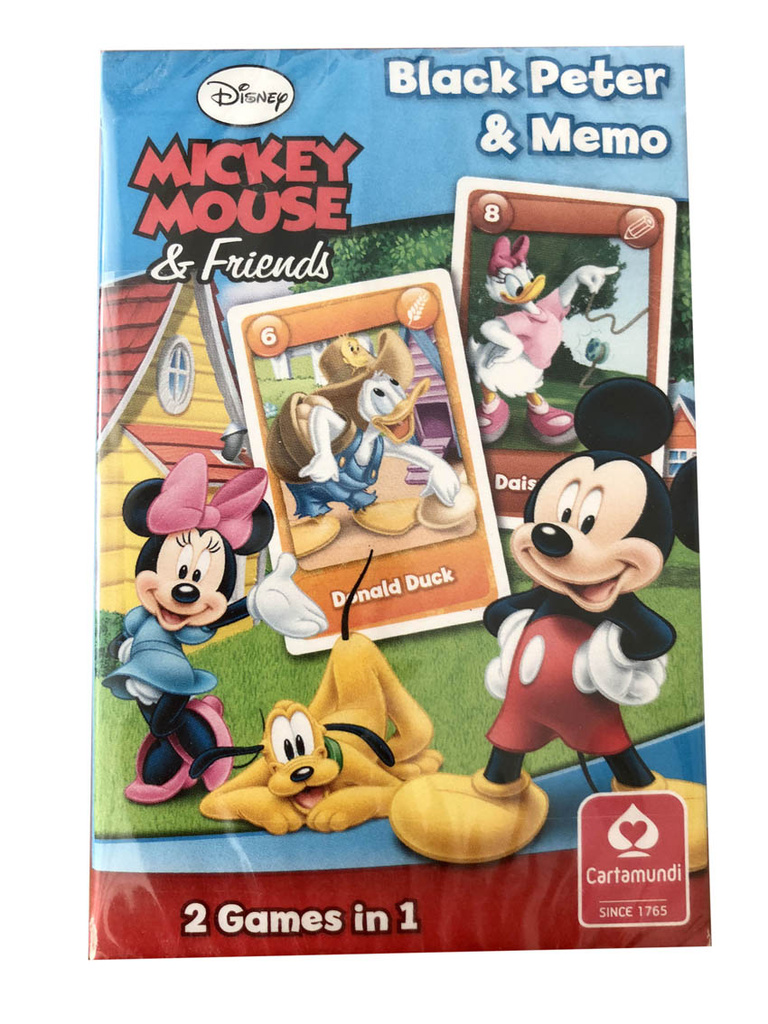 Hrací karty - Černý Petr / Mickey Mouse