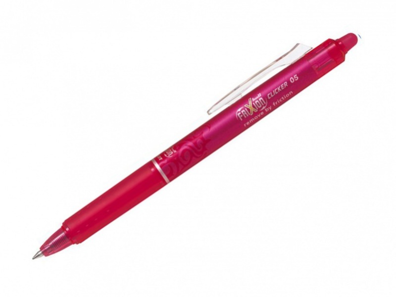 Roller Pilot FriXion Clicker 0,5 mm - růžová