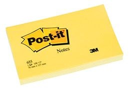Samolepicí bločky Post-it - 76 mm x 127 mm