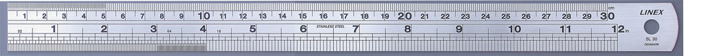 Pravítko LINEX SL30 - ocelové