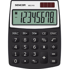 Kalkulačka Sencor SEC 310 - displej 8 míst