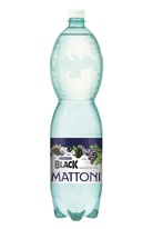 Mattoni minerální voda s příchutí Black tmavé ovoce 1,5 l